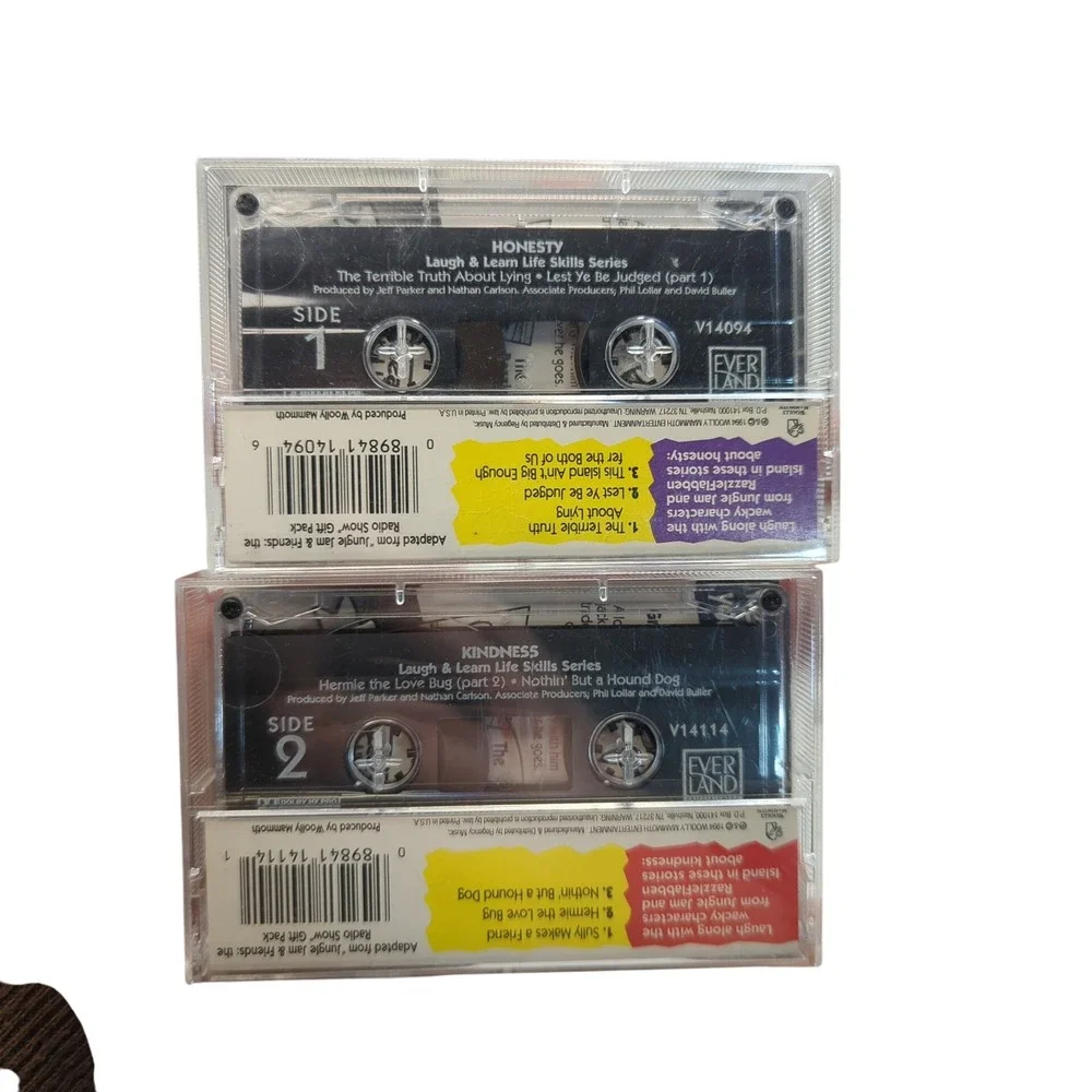 Laugh Learn Life Skills Kindness Honesty Cassette Tapes Children Educational Kid